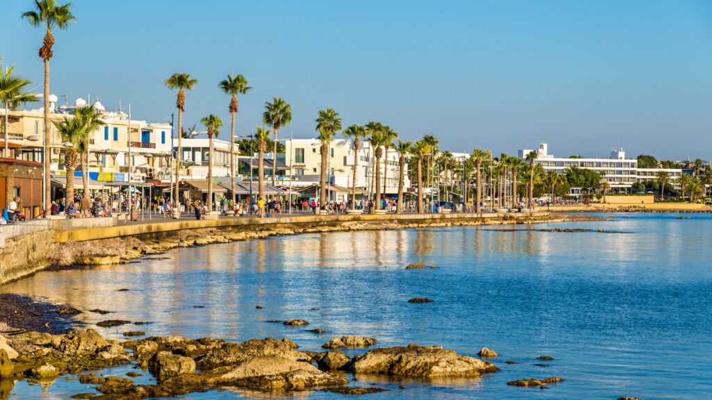 A beach in Cyprus